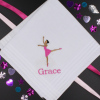 Childrens Ballet Handkerchiefs Ballerina Dancer Hankies Gift Set